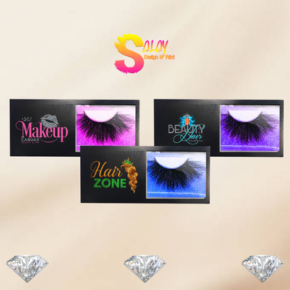 Custom Eyelash Packaging With Lashes