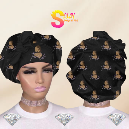 Custom Reversible Bonnets With Tie Band