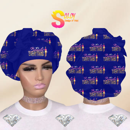 Custom Reversible Bonnets With Tie Band