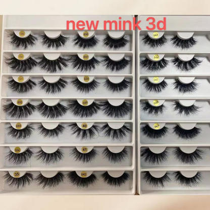 Custom Eyelash Packaging With Lashes