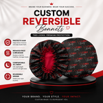 Custom Reversible Satin Bonnet