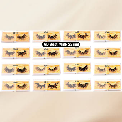 Custom Eyelash Packaging With Lashes