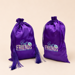 Custom Satin Drawstring Bags