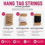 Custom Hang Tags & Bundle Wraps Combo