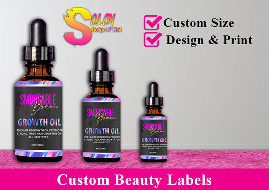 Custom Beauty Labels