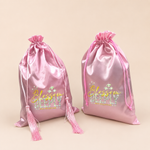 Custom Satin Drawstring Bags