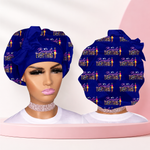 Custom Reversible Satin Bonnet with Tie Band