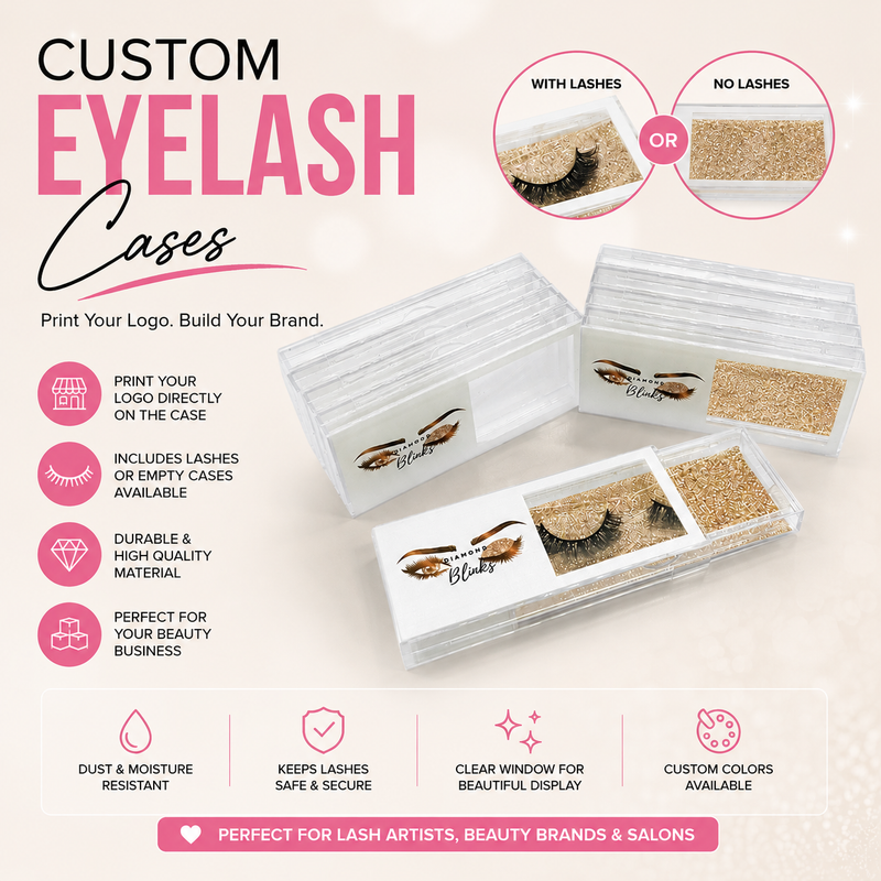 Custom Eyelash Cases