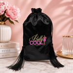 Custom Satin Drawstring Bags