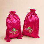 Custom Satin Drawstring Bags