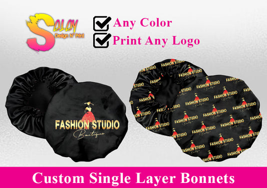 Custom Single Layer Bonnets