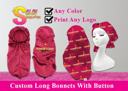 Long Bonnet With Button